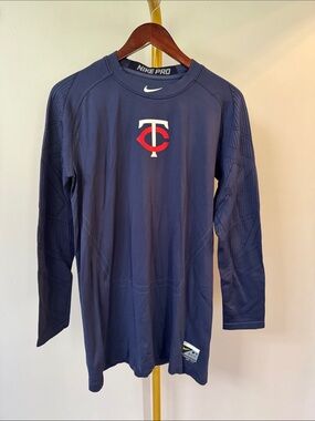 Nike Minnesota Twins Performance Long Sleeve Shirt